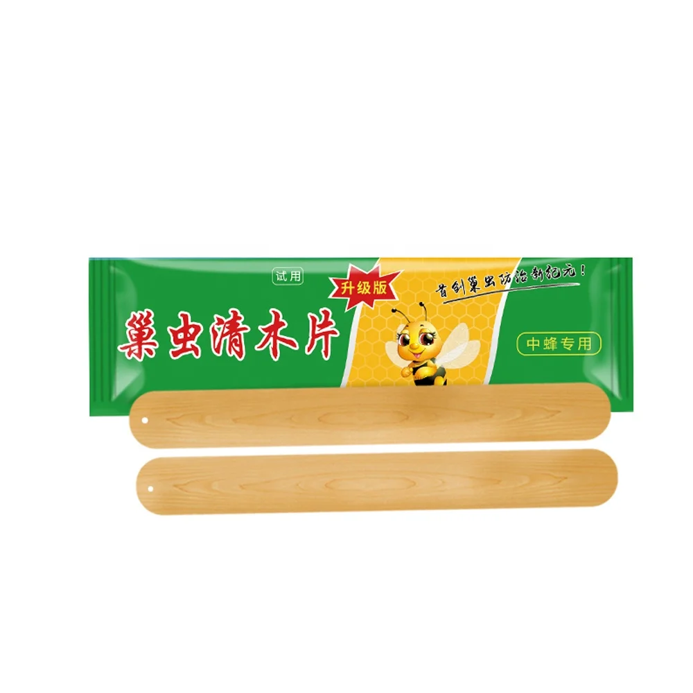 Пчелиный восковой мотыль, деревянная полоса, пчеловодческий восковой мотыль, продукт для контроля