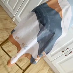 custom digital printing tudung bawal bidang 45 muslim women cotton voile square scarf ready stock