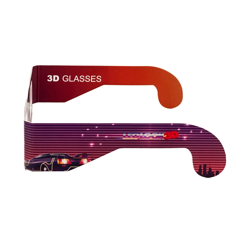 Cheap Price Promotional Gift Diffraction Paper 3D Fireworks Glasses for festival party