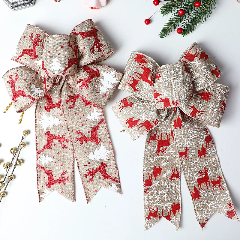 Ribbon bows for christmas tree crafting ribbon