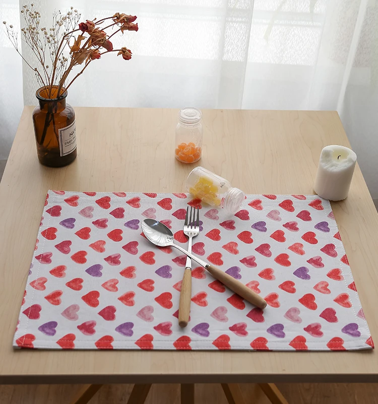 Wholesale sublimation chinese luxury Paper Baby Silicone Placemats For Round Table For Round Table