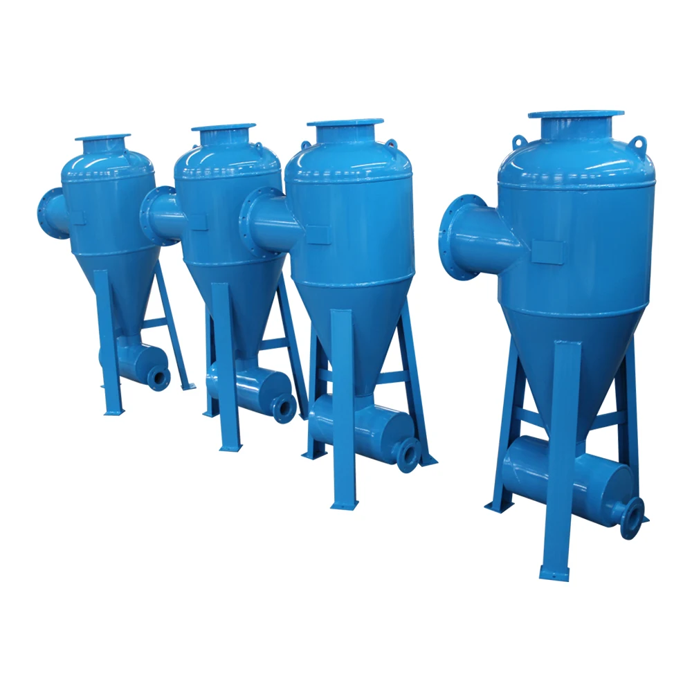 High efficient 6' Hydro cyclone sand separator protect the irrigation components from damage caused by debris