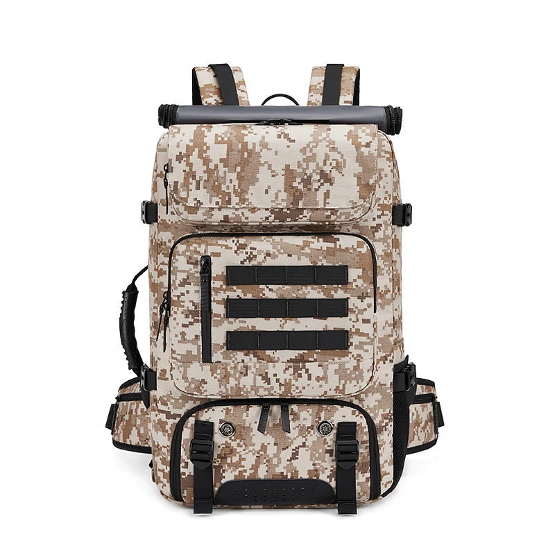 Custom Logo Outdoor Travel Mountaineering Backpack Waterproof Gym Sport Hiking Climbing Backpacks Bags