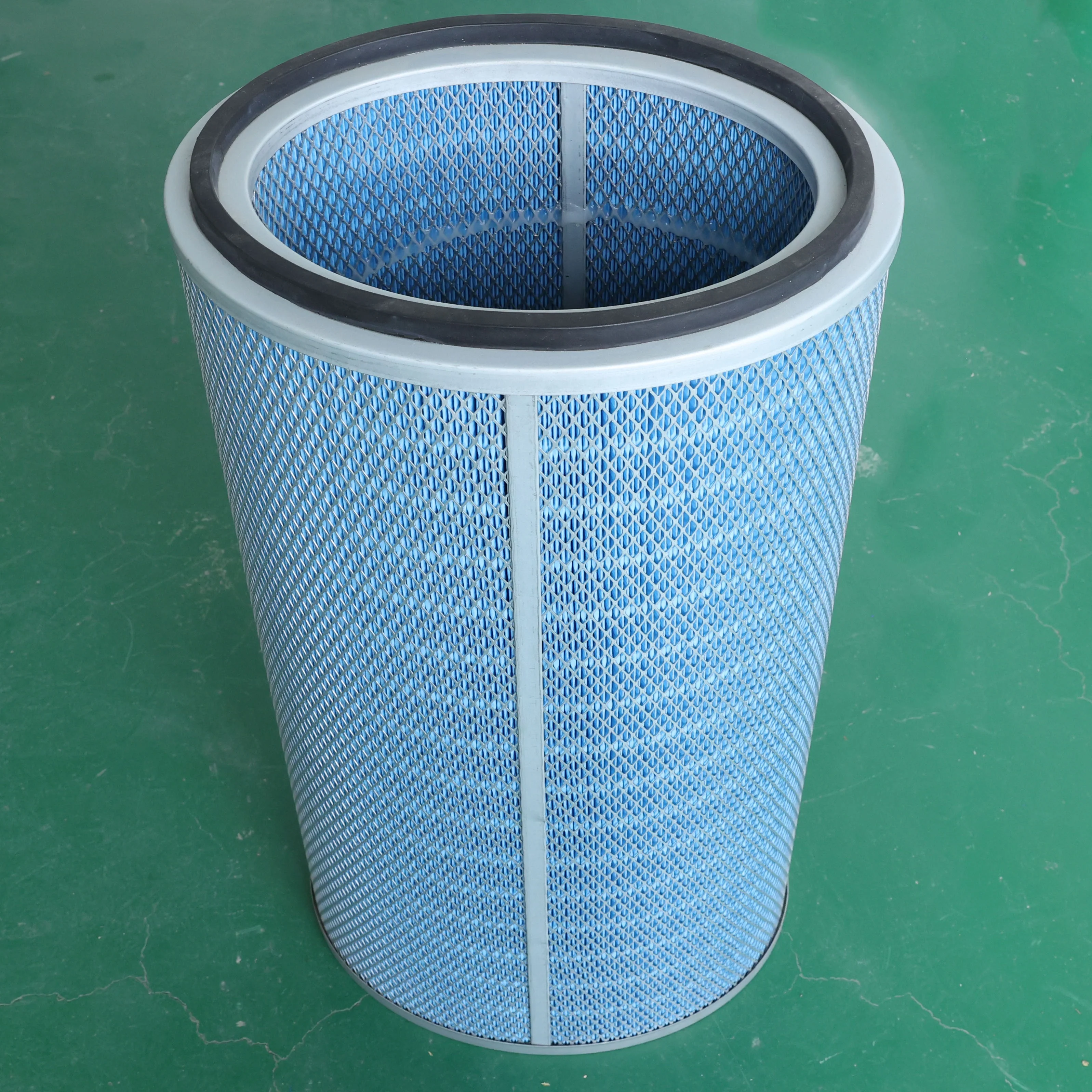 Wholesale Flame Retardant Dust Smoke Nanofiber Filter Element Fingerprint Resistant Oval End Cap