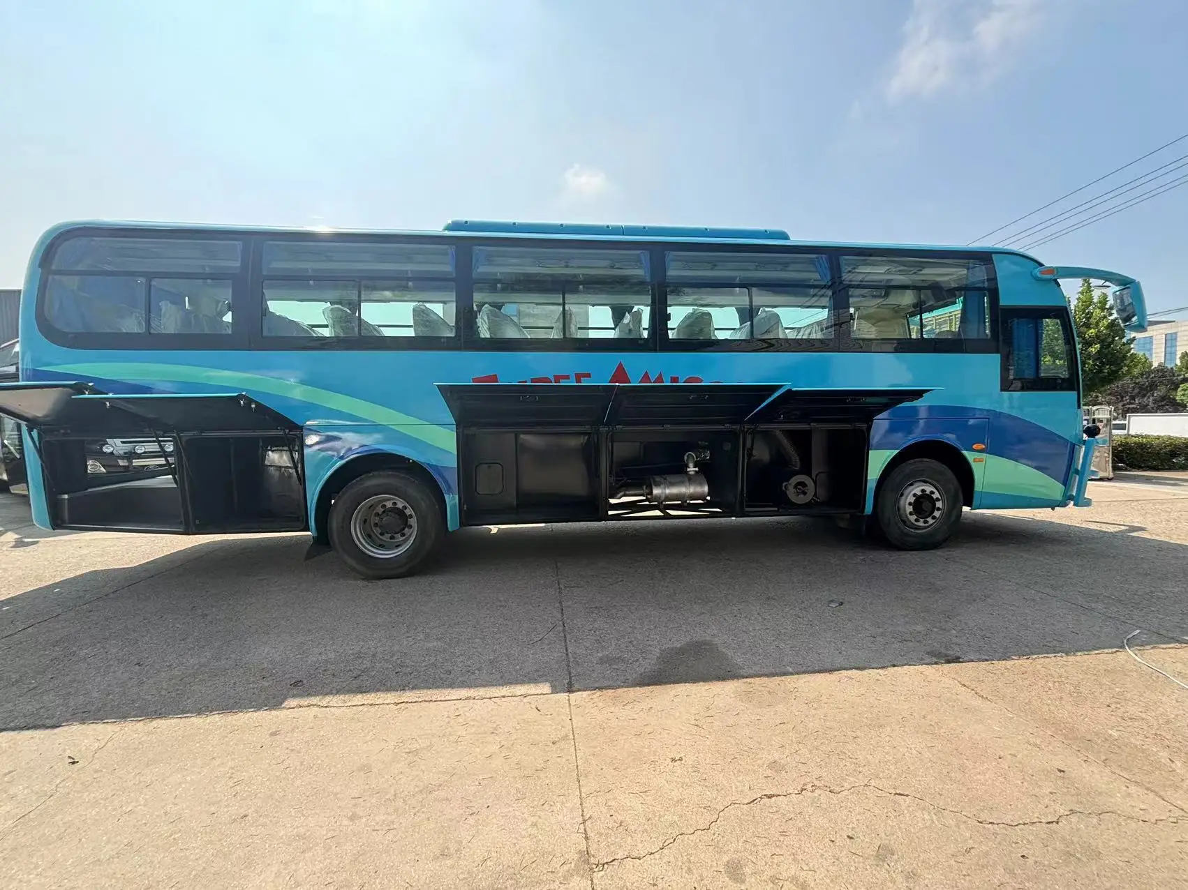 hot selling good price high quality China brand good condition refurbished used passenger bus