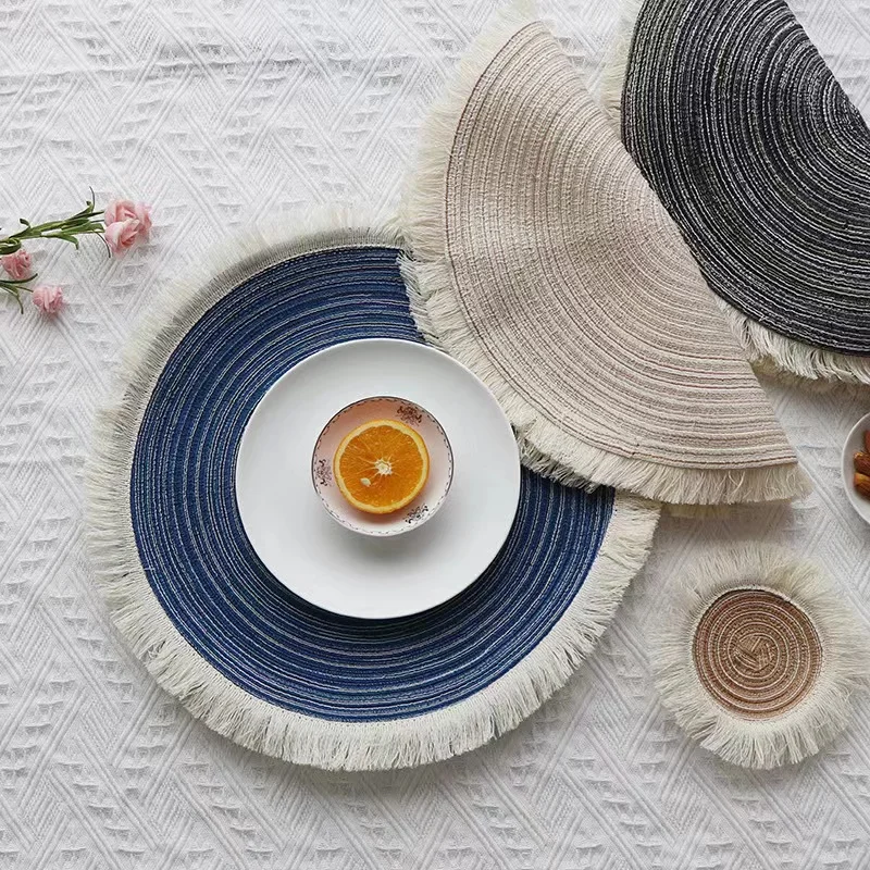 Environment Protection Placemat Pad Dining Table Mat Decor mat Heat Insulation Placemats