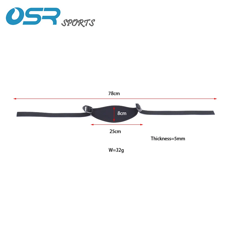 Scuba Diving Snorkeling Free Diving Mask Strap 5mm Hair Protection Accessory
