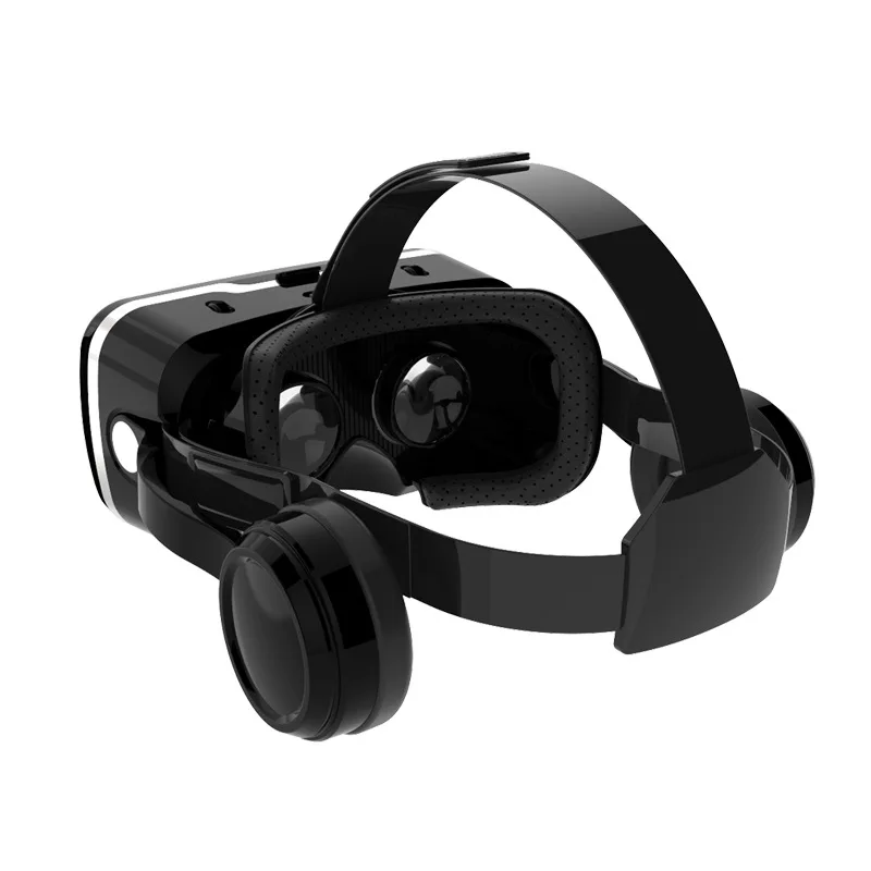 vr glasses 3D virtual reality game glasses with headphones vr glasses 3D virtual reality game