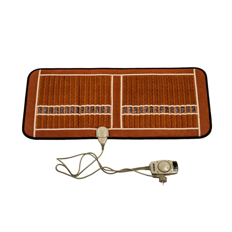 Wholesale China Massage Mattress Price Heat Jade Amethyst Tourmaline Negative Ion Chair Mat