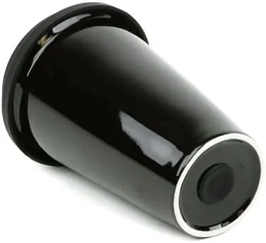 Portable glossy black ceramic sublimation coffee mug with silicone sleeve and lid