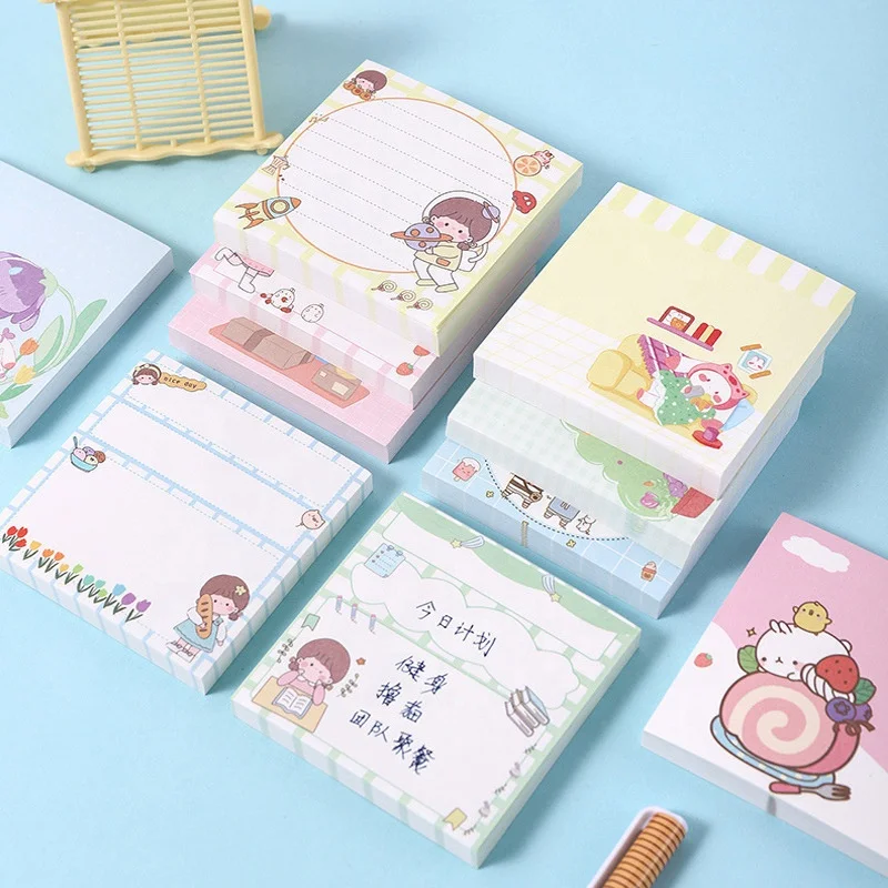 Promotional Custom Creative Lovely Sticky Note Memopad