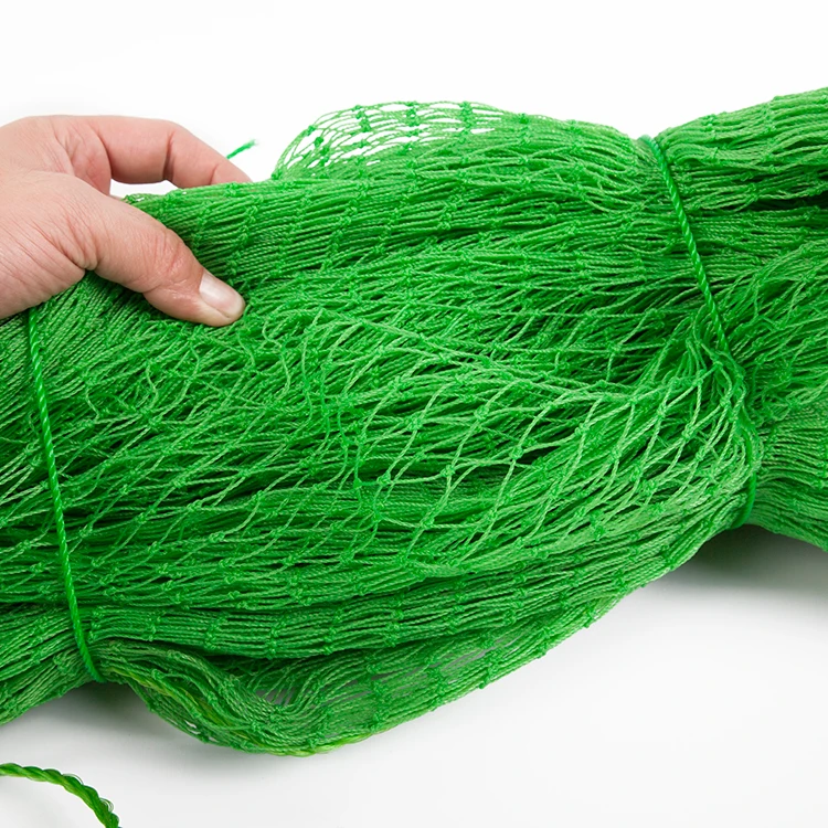 Safe Fish Catching or Releasing Polyethylene Material Mesh Single Knot Knotted Net