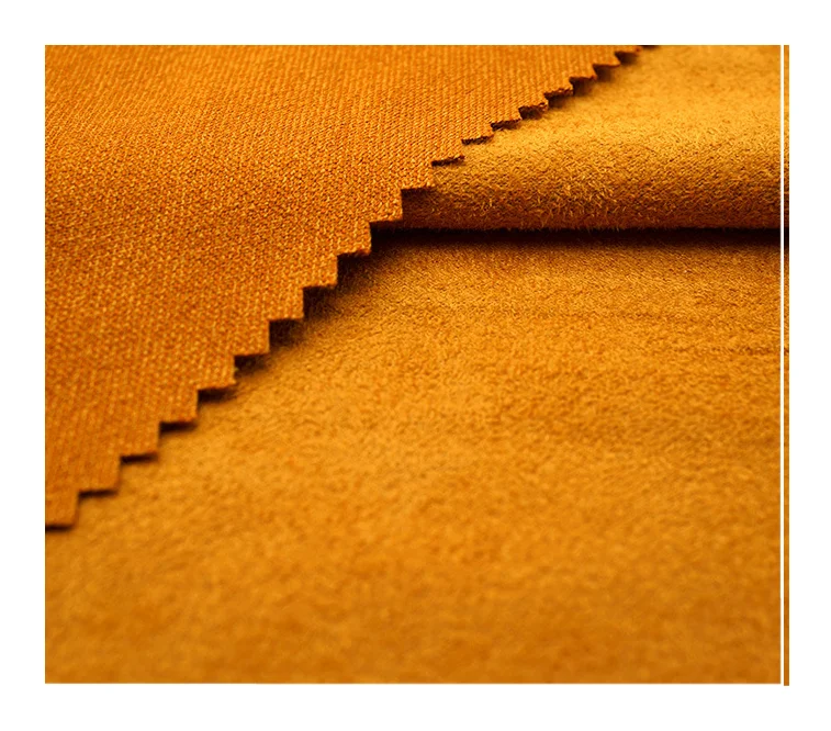 New arrival 170GSM weft faux suede fabric for suede sofa fabric 100% polyester