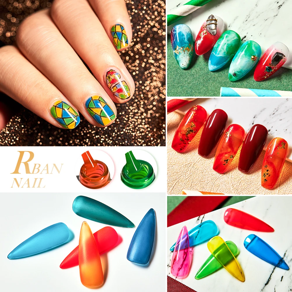 Private Label OEM Bottle 15ml Neon Glitter Soak Off Uv Gel Nail Polish Set Kit For Nail Salon and Beginner