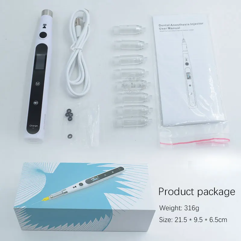 Dental Instrument Painless Oral Local Anesthesia Device Wireless Booster with Music Endodontic Treat For Dentist