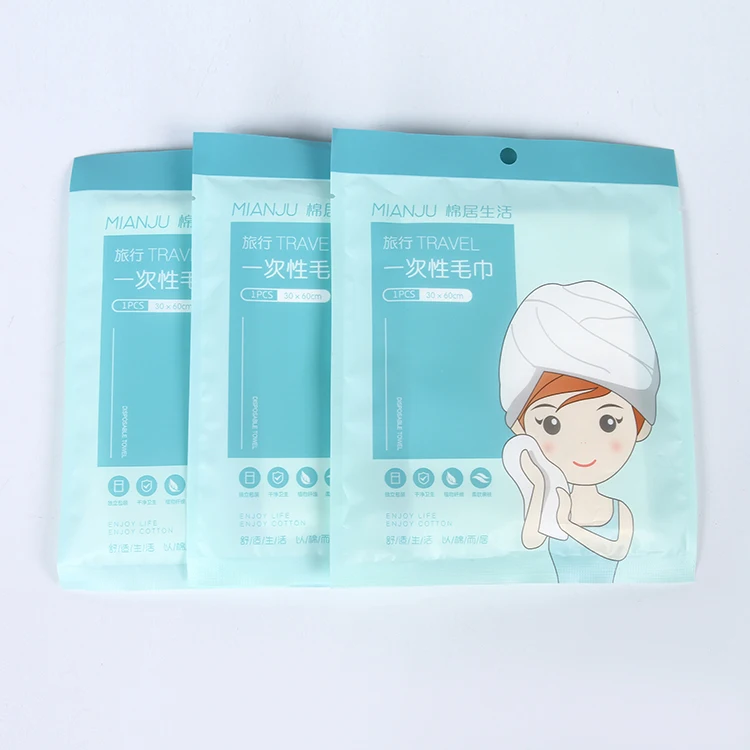 disposable non-woven bath facial towel fast dry towels for facial towels bath 100% cotton 30*60cm
