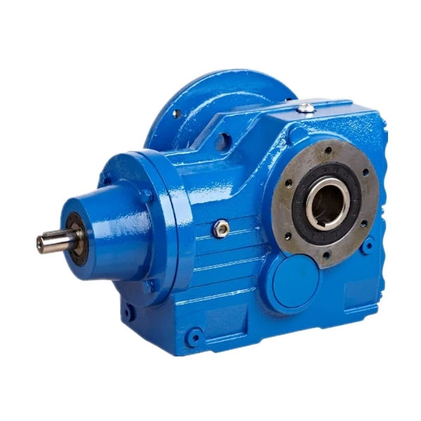 1500rpm K series bevel gearbox price helical gear box K37 bevel gearbox with triphasic engine
