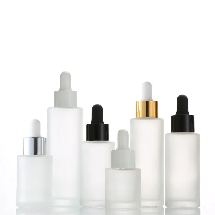 5ml 10ml 15ml 20ml 30ml 50ml 100ml skincare face serum essential oil bottle with dropper