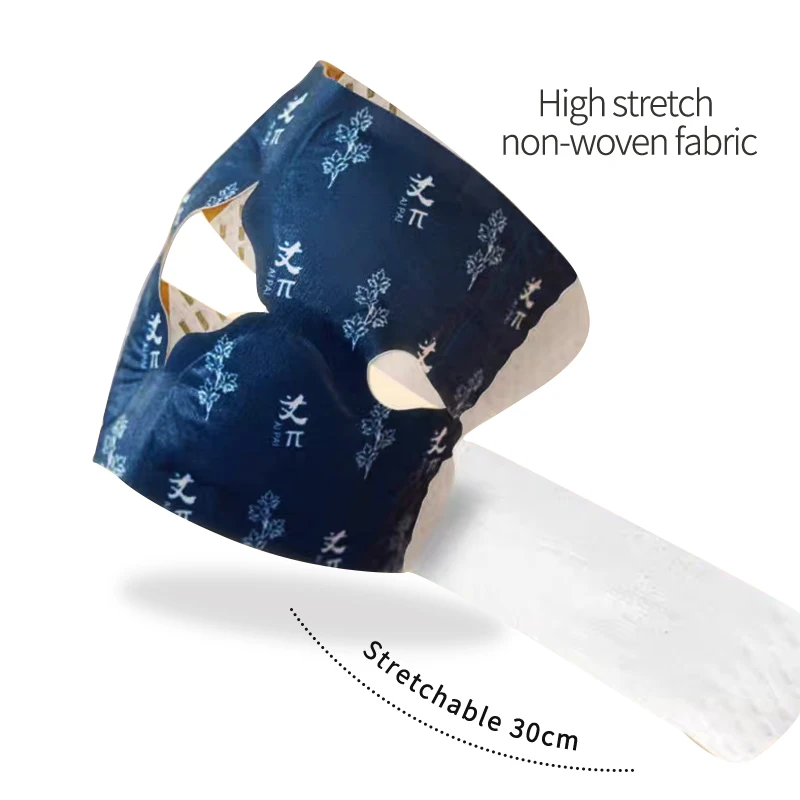 New Arrival Warmer Knee Patch Wormwood Natural Herbs Steam Heat Pad Warm Moxibustion and Hot Compress Knee Pain Herbs