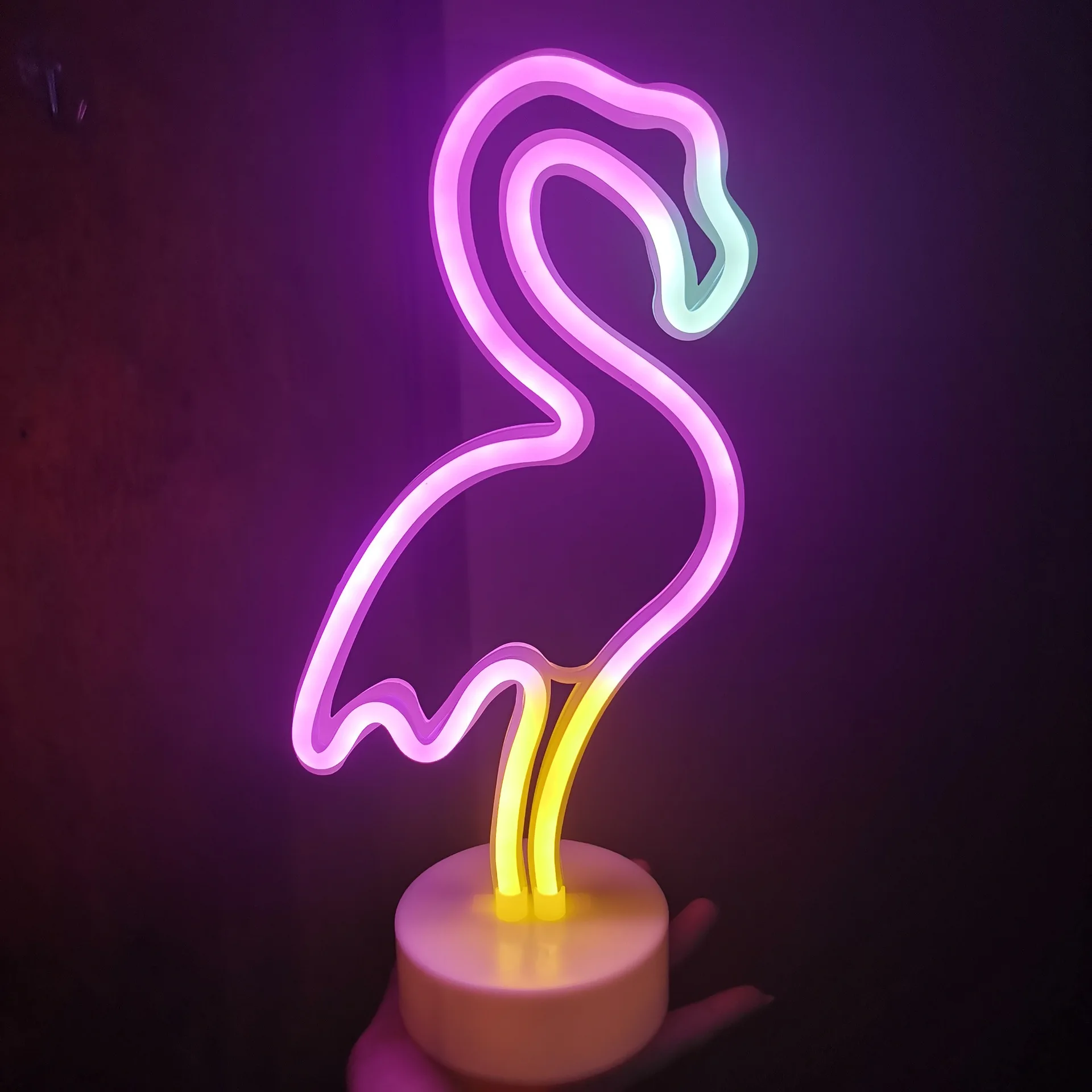 Halloween LED Funny Ghost Flamingo Holiday Party Advertising Decoration lights Atmosphere Lights Neon Lights