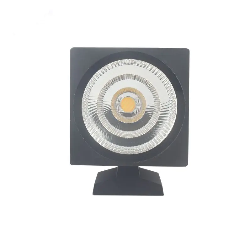 RGBCW умный внешний черный белый бронзовый квадратный меняющий цвет Ip65 водонепроницаемый наружный подвесной цилиндр настенный светильник