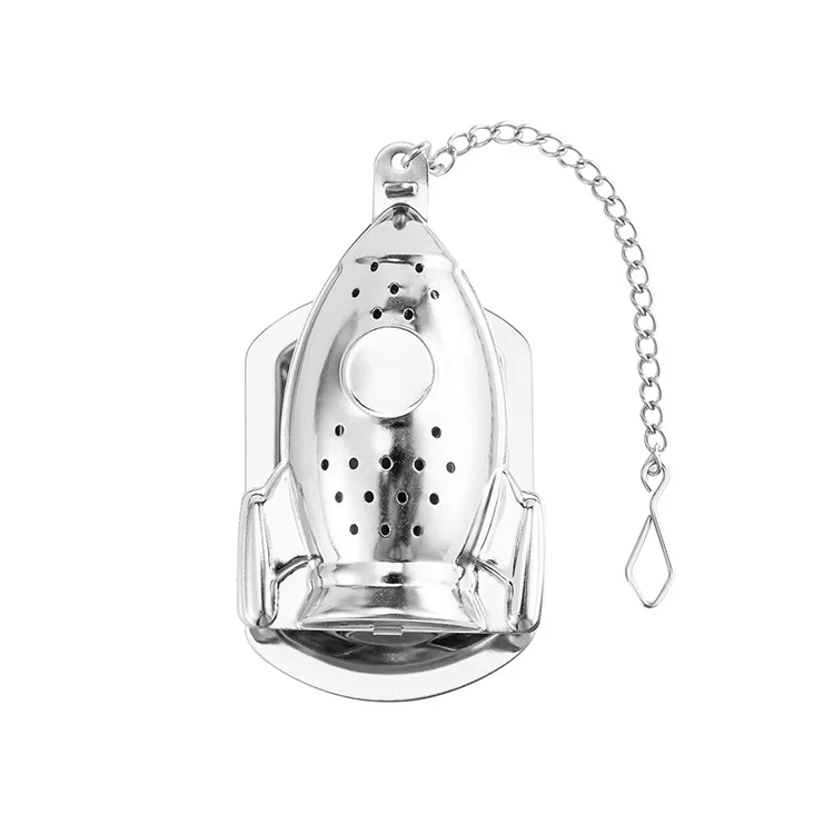 Variety Shapes 304 Stainless Steel Tea Filter Rocket Modeling Tea Steeper for Loose Tea
