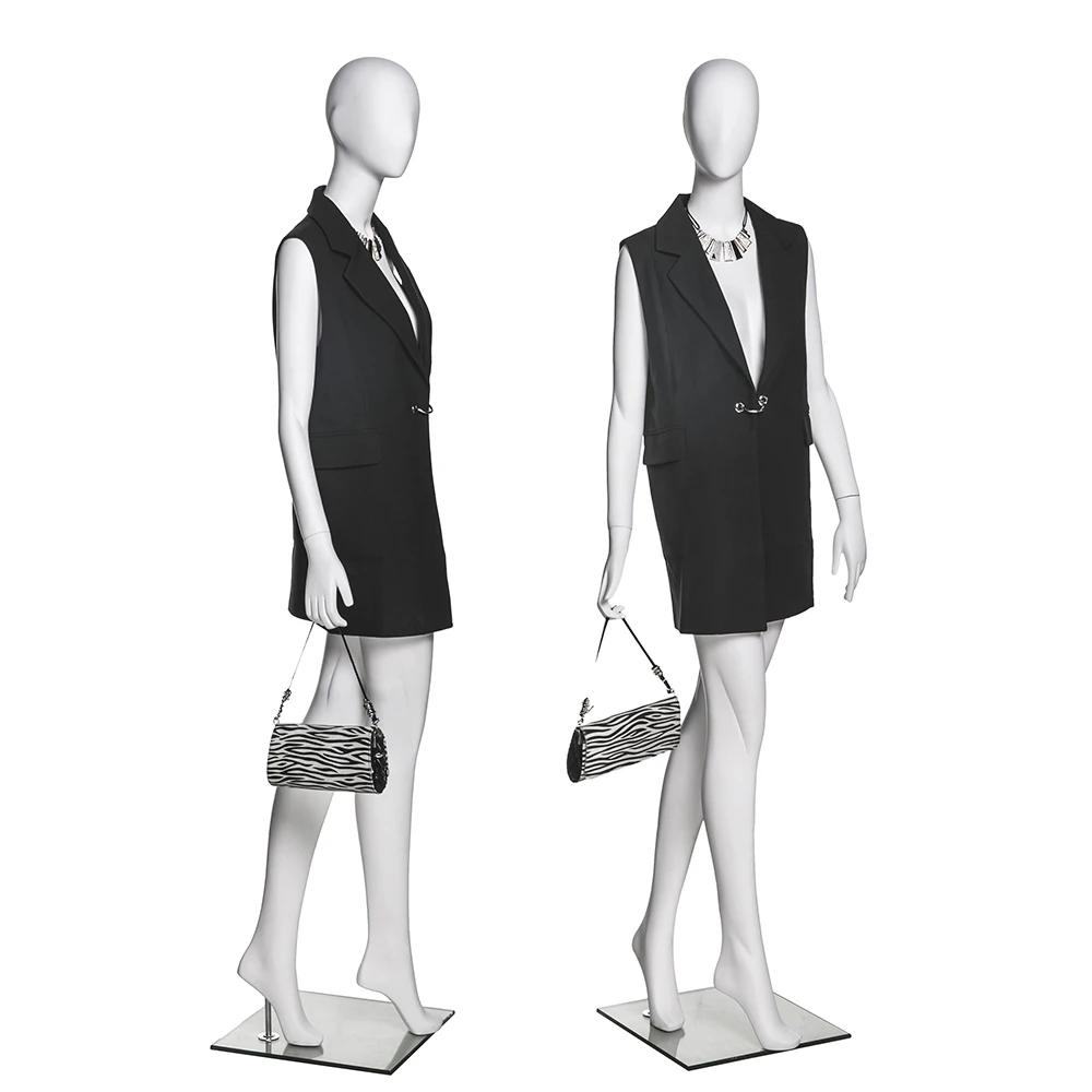 Full Body Glossy Female Clothes Display Curvy Mannequin Fiberglass Female Full Body Mannequin