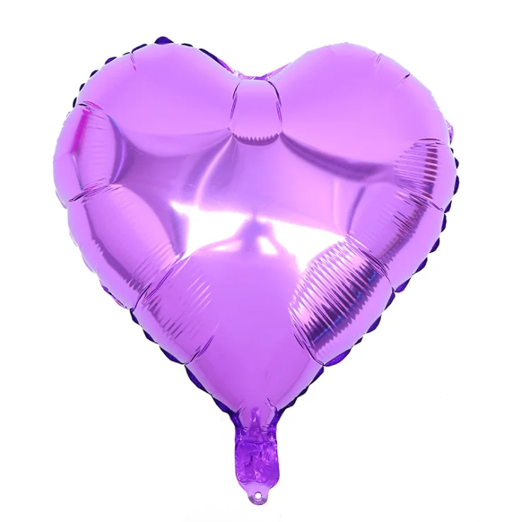 18 дюймов сладкое сердце воздушные шары из фольги партия украшения ко Дню Святого Валентина фон макет алюминиевой пленки надувной мяч