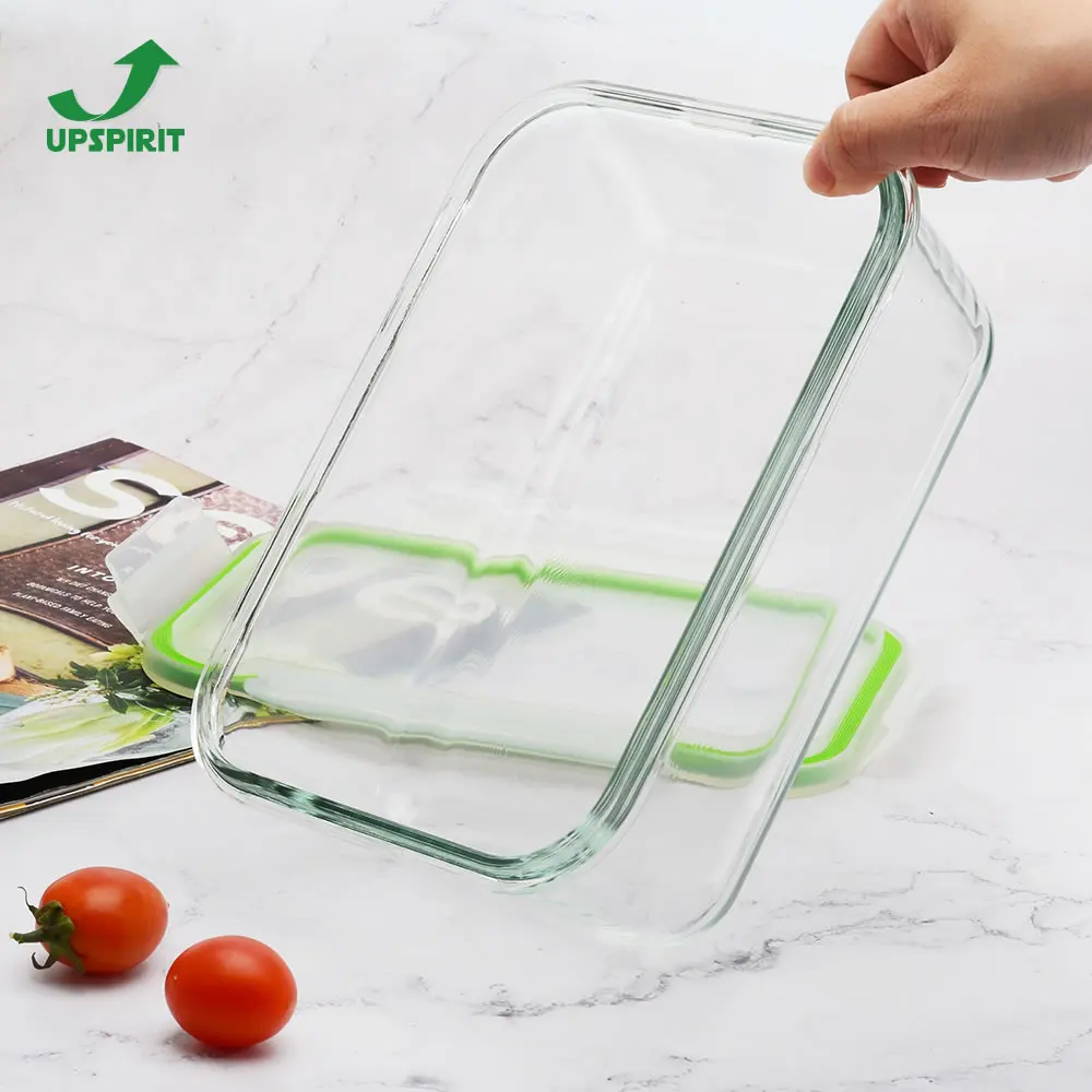 Glass Food Storage Containers BPA Free Airtight Freezer Oven Safe Meal Prep Lunch Bento Box Set with Locking Lids