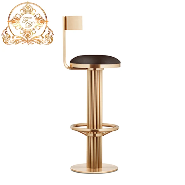 Барная мебель, Регулируемая металлическая рама с подставкой для ног, барный стул из стали