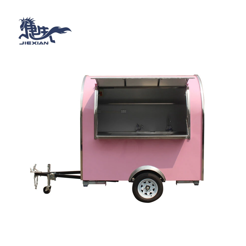 JX-FR220B Streest Food Concession trailer Mobile Coffee Shop 2.2m Mini Coffee Truck