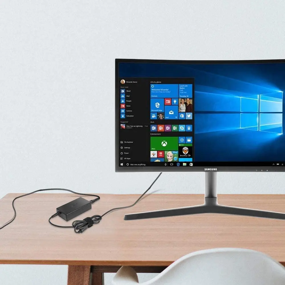 48W AC DC Power Adapter charger 19V 2.53A with 6.5*4.4mm Supply for LG for Samsung TV/LCD Monitor/Screen