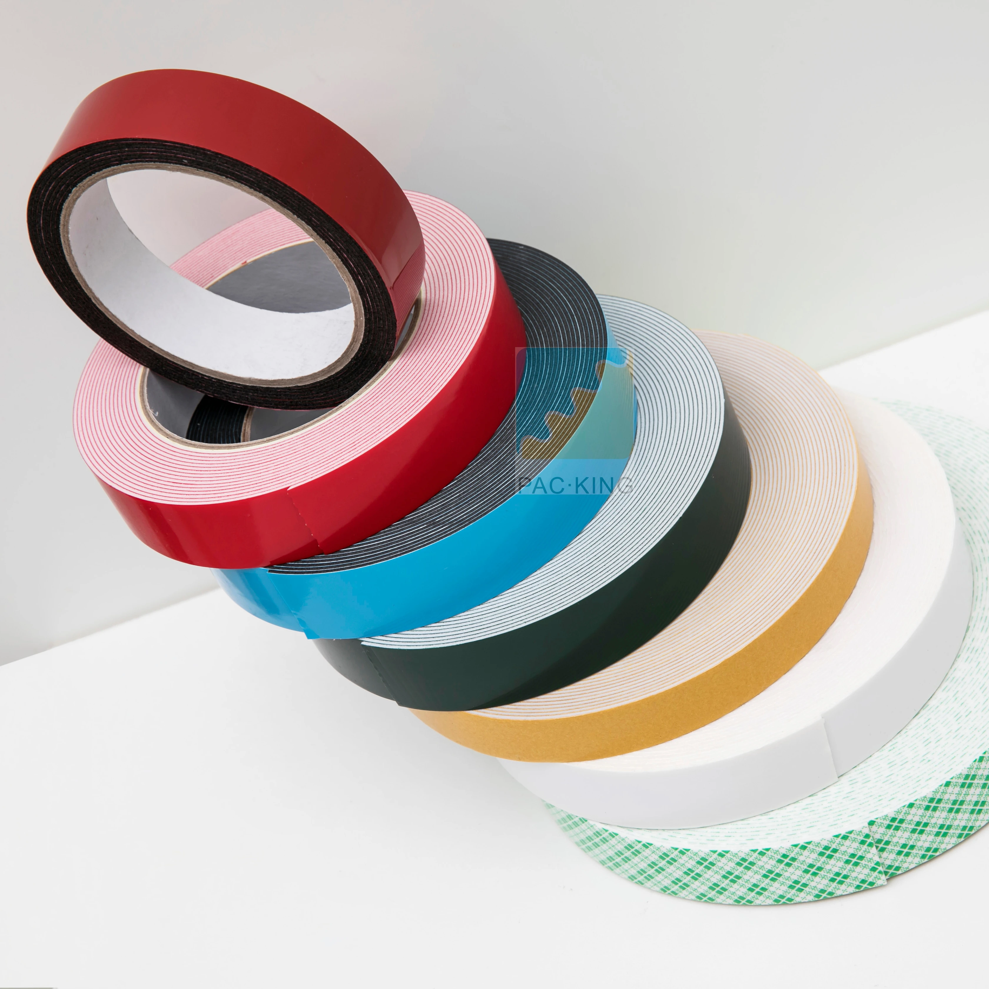High Density Seam Sealing Structural Heavy Duty Packaging Foam Tape Soft Edge No-residue PE Foam Double-sided Adhesive Tape