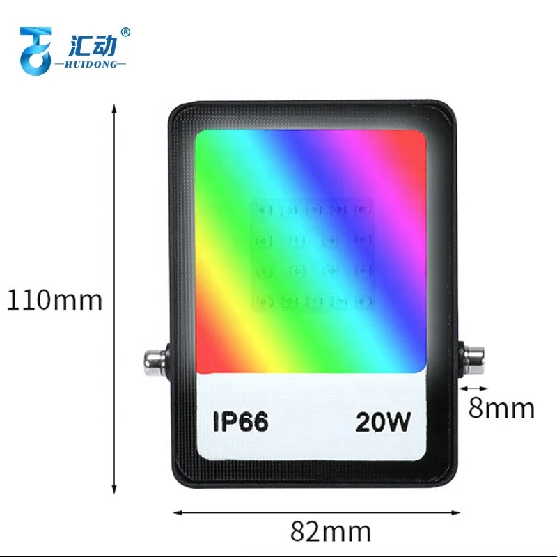 Smart 3m google RGB spotlights RGBCW Color Changing WiFi Torchiere LED Bright Dimmable garden spotlight for outdoor spotlight