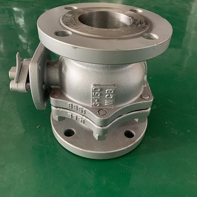 150LB RTV 2PC Q41F-150LB Carbon steel handwheel operation WCB flange ball valve 150LB RF