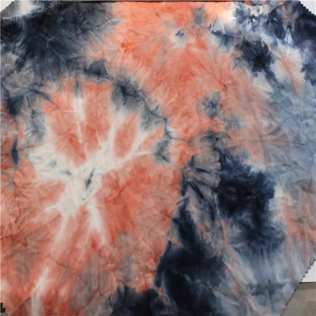 Оригинальный завод 4 способ стрейч спандекс галстук краситель DTY матовая ткань для одежды DTY Джерси