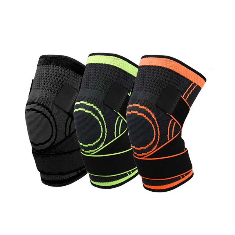 Индивидуальный компрессионный наколенник, поддержка колена, сжатие для восстановления устойчивости колена