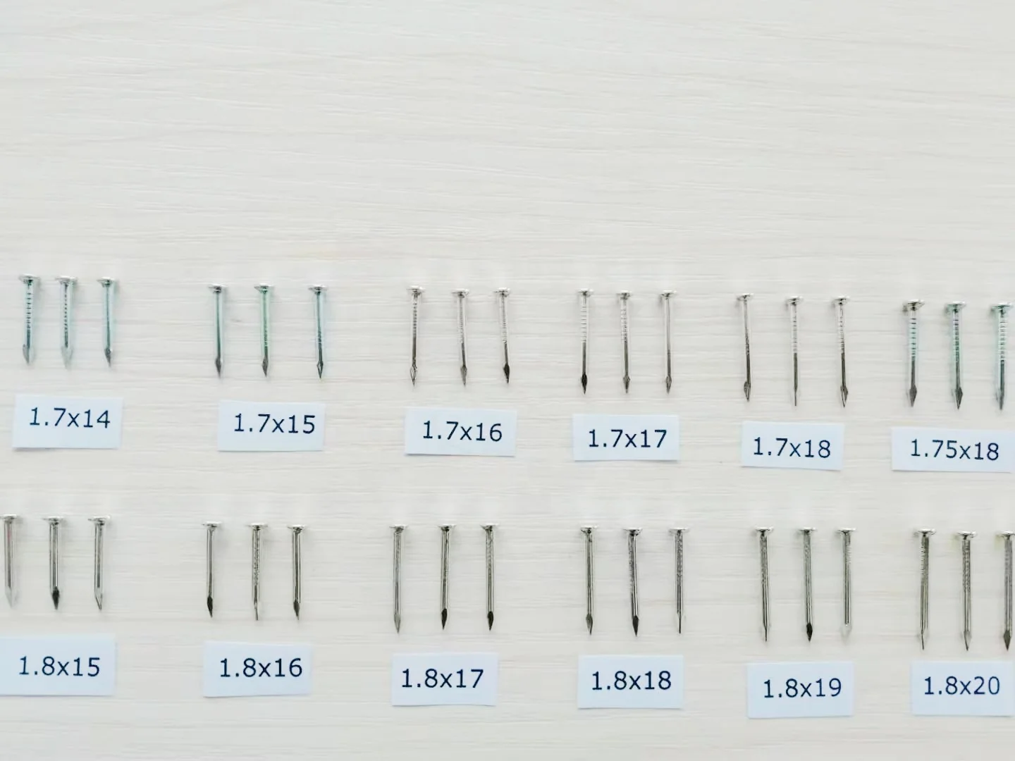 High Carbon Steel Galvanized Concrete Nails For Cable Clip