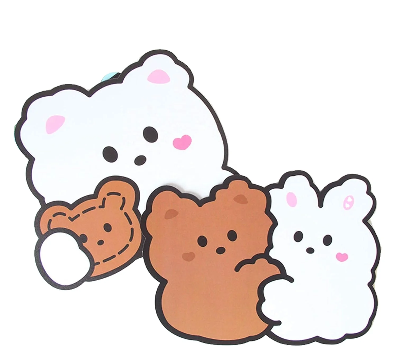 Custom Cute Cartoon Non-slip Waterproof PVC Gaming Mouse Pad  for Wireless Mouse