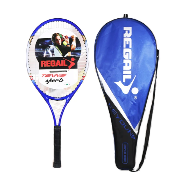Hot selling low price famous brand design your own aluminum alloy tennis racket youth tennis racket