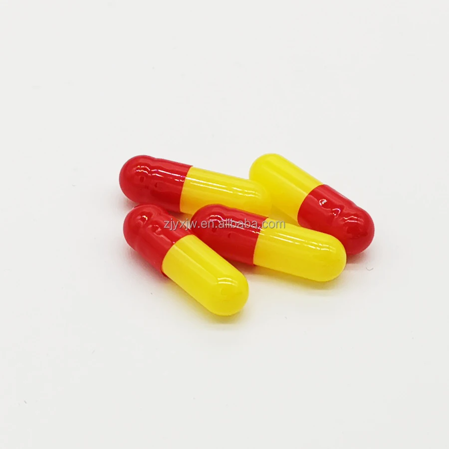 Pharmaceutical Capsules Size 00 0 1 2 3 4 Empty Medicine Gelatin Pill Capsule