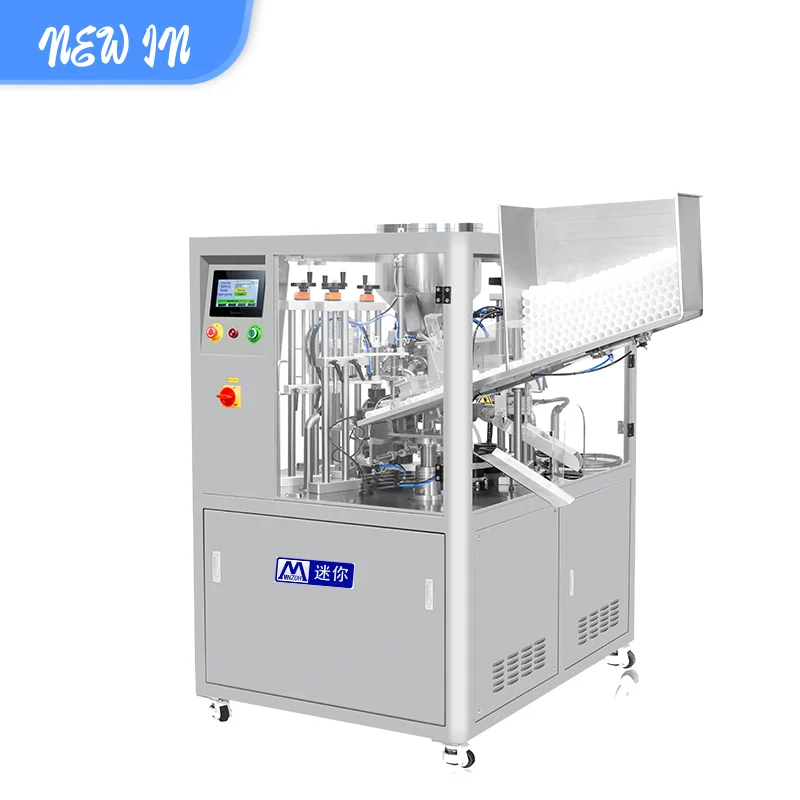 Simple maintenance full automatic cosmetic cream filling machine automatic filling and sealing machine full auto perfume