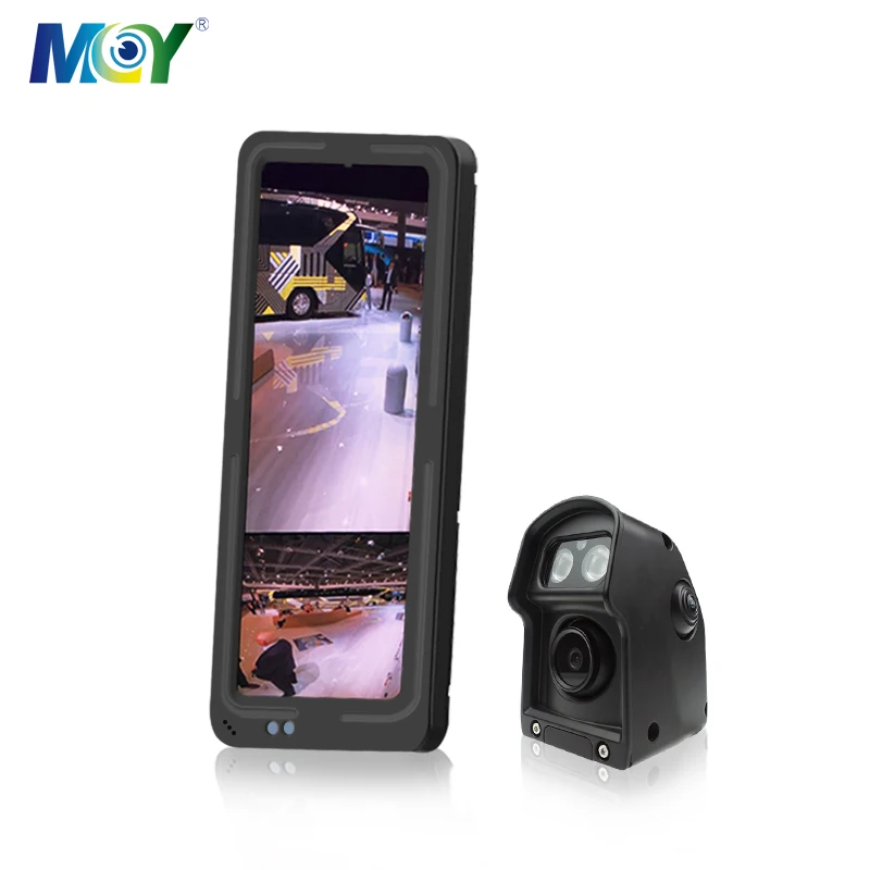 12.3 inch Heavy Truck Digital Rear View espejos de autobuses Blind Side Mirror Camera Kit