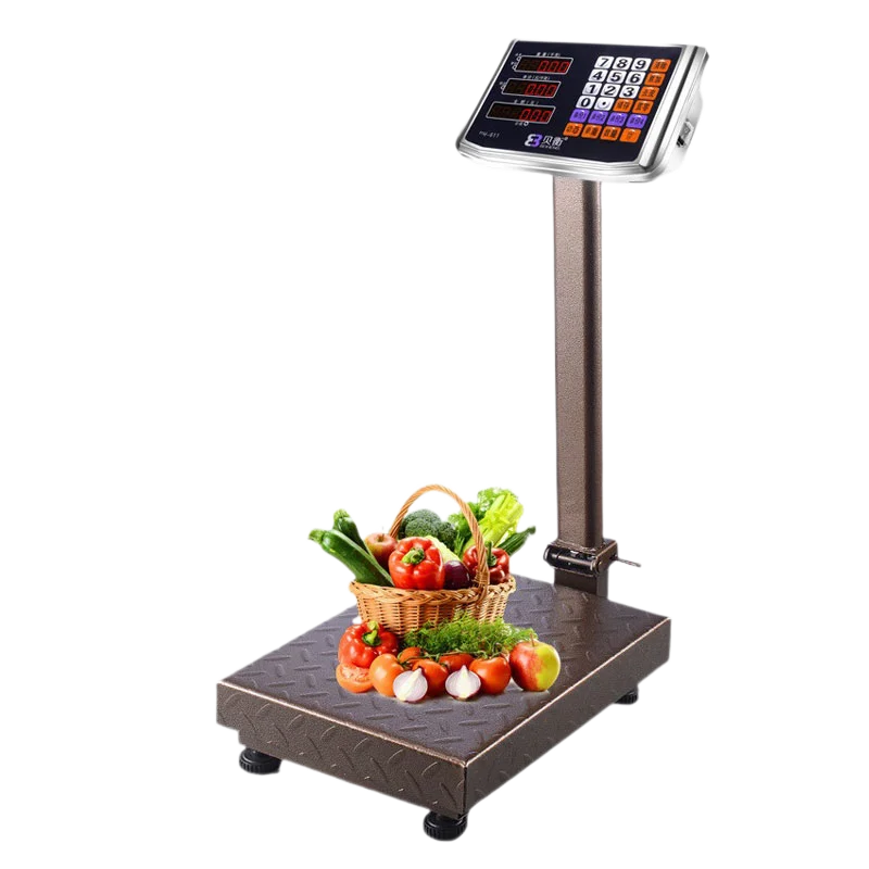Food Fruit Weighing Scale Digital Platform Scale Factory Pricing Machine 304 Stainless Steel Platform Industrial Scale