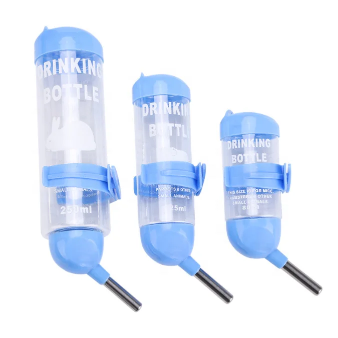 Pet 80ml 125ml 250ml water rabbit hamster drinking bottle