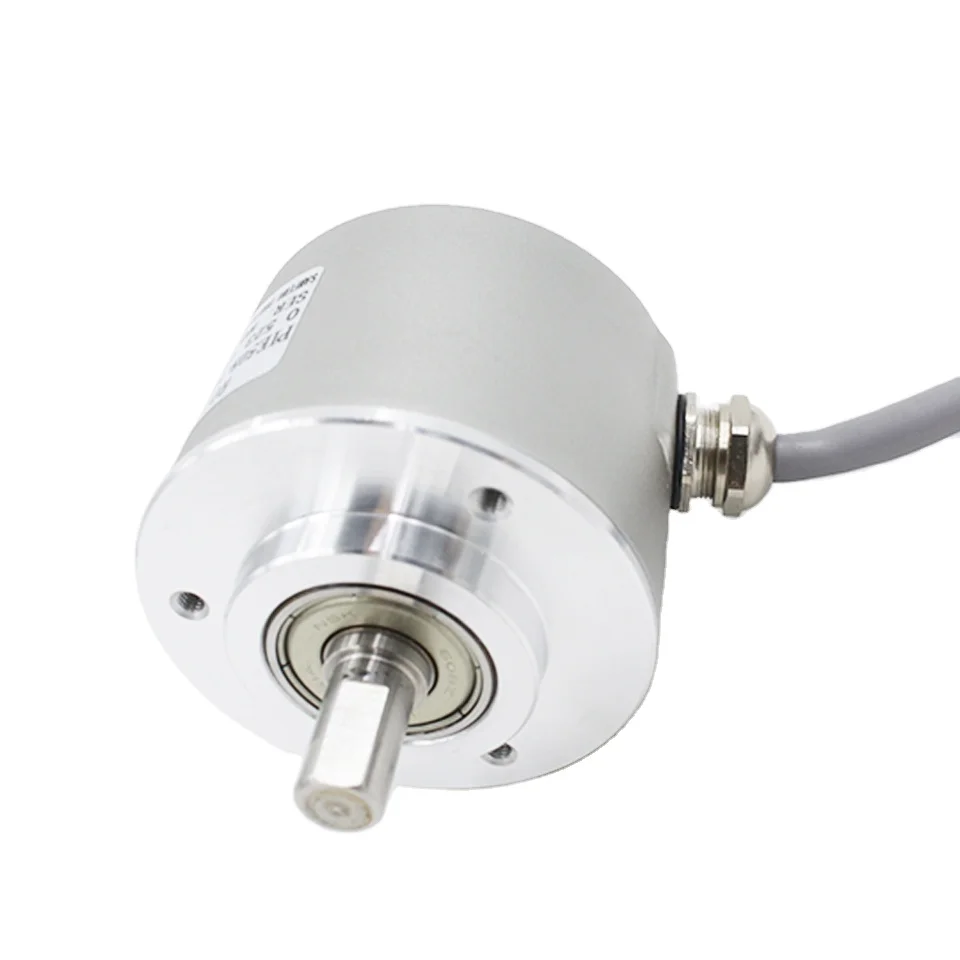 6mm shaft 2500ppr high resolution solid shaft optical incremental rotary encoder