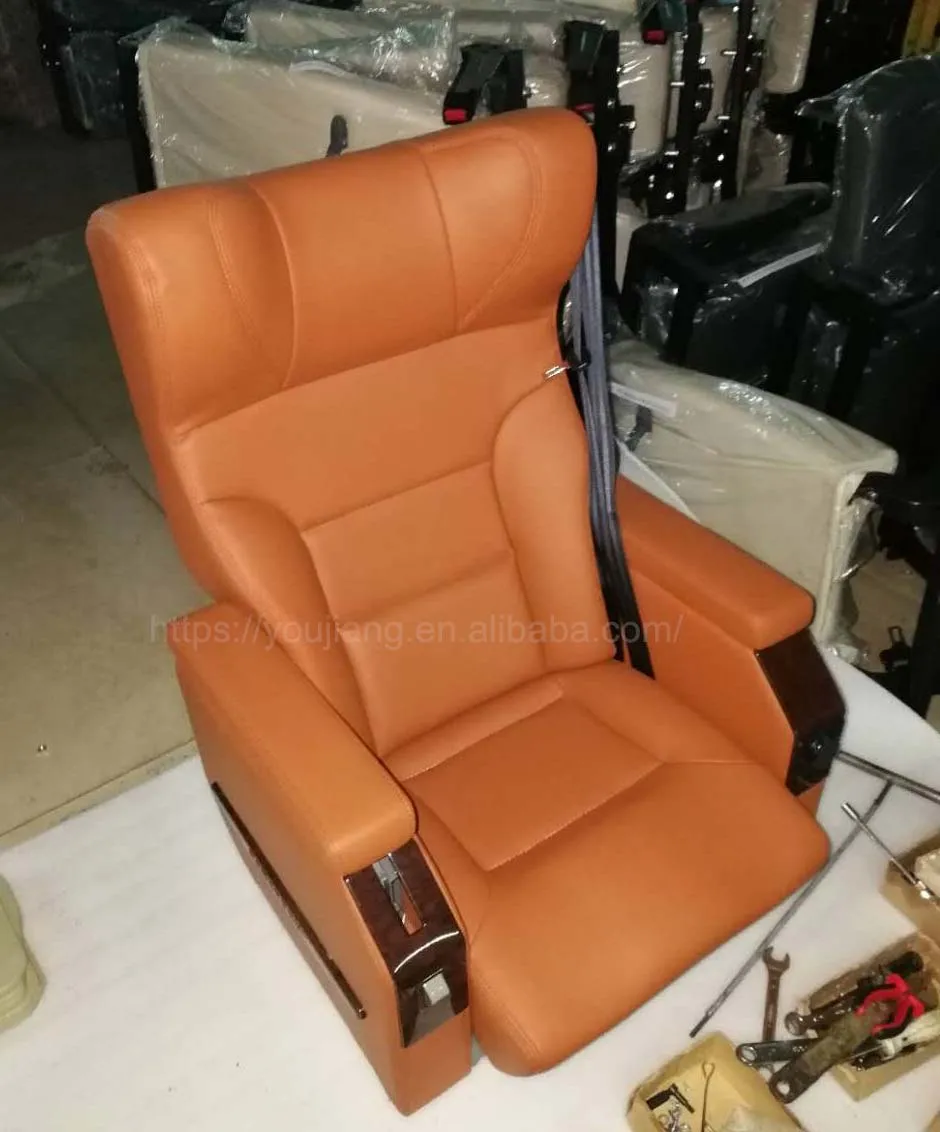 VIP bus passenger seat with USB charging