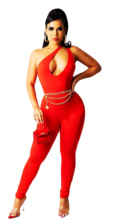 Women clothes 2021 trending sexy backless short sleeve hollow out jumpsuit fall fashion clothing D11214