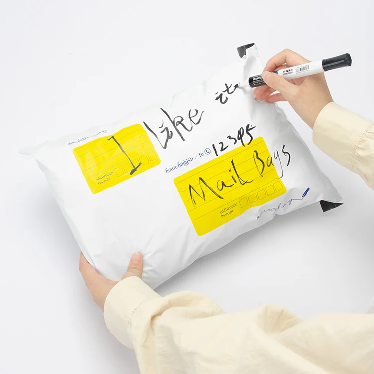 
Self Sealing Shipping Envelopes Business Text Printed Mailing Bags For e-commerce Pack business mailing bags 