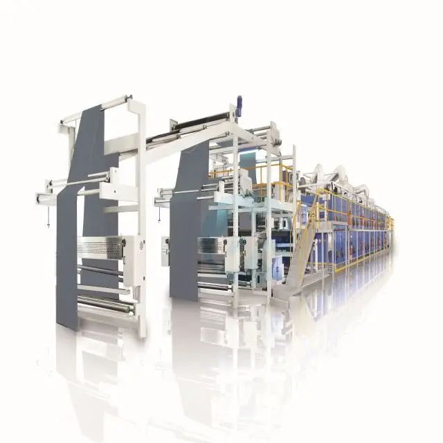 Textile setting stenter machine with Heat conduction oil steam gas electric heating